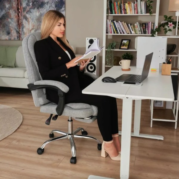 Офісне крісло Di Volio Baldo сіре