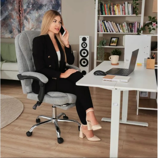 Офісне крісло Di Volio Baldo сіре