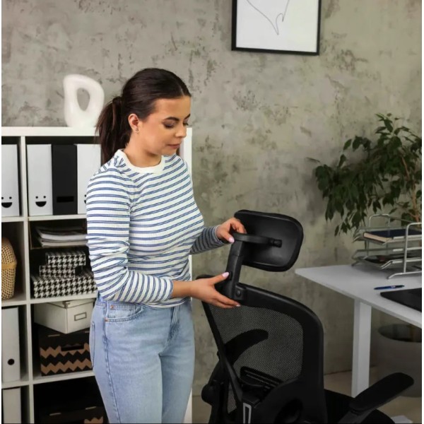 Офісне крісло Di Volio Praso чорне