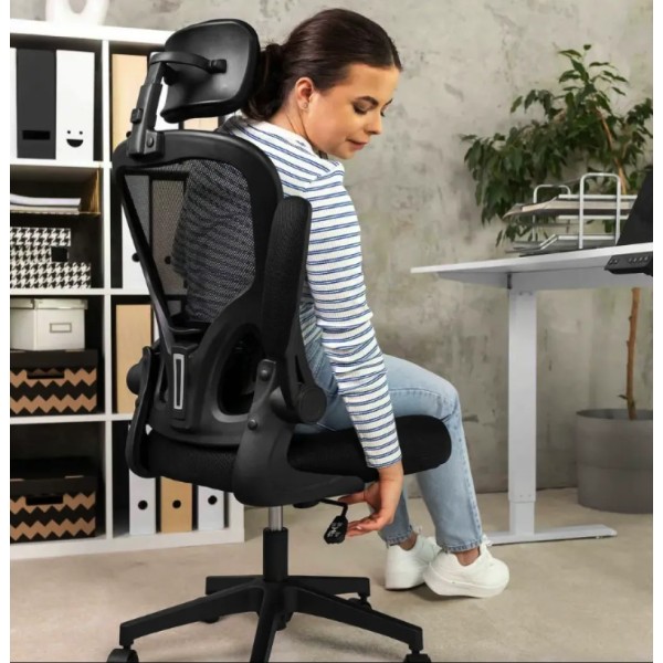 Офісне крісло Di Volio Praso чорне