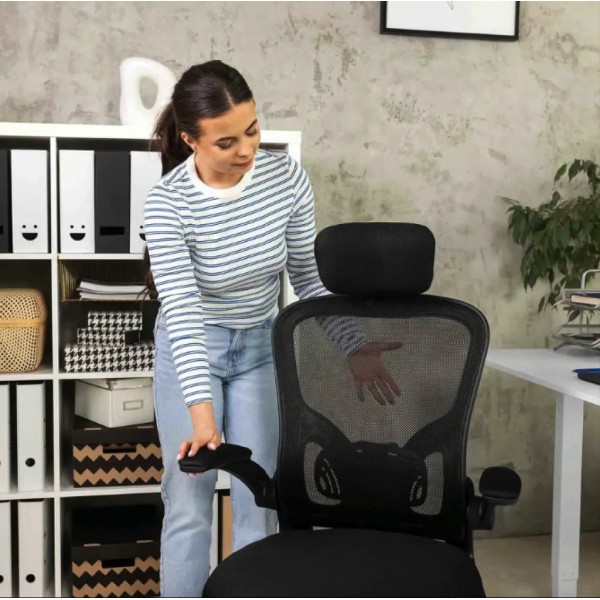 Офісне крісло Di Volio Praso чорне