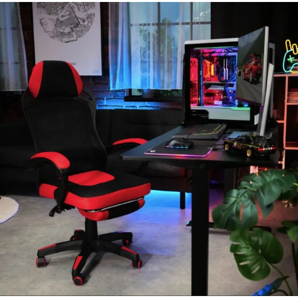 Геймерське крісло Di Volio Sporte червоне