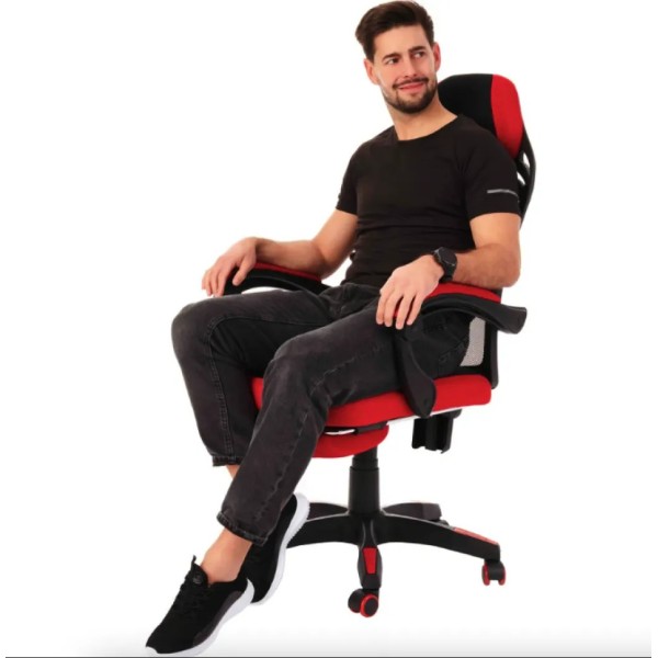 Геймерське крісло Di Volio Sporte червоне