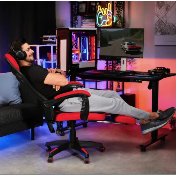 Геймерське крісло Di Volio Sporte червоне