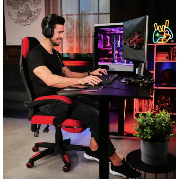 Геймерське крісло Di Volio Sporte червоне