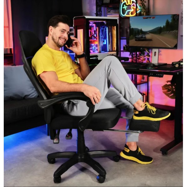 Геймерське крісло Di Volio Sporte чорне