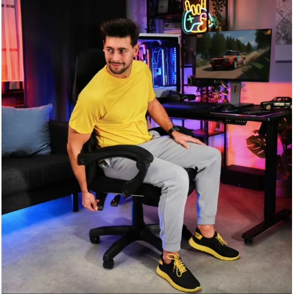 Геймерське крісло Di Volio Sporte чорне