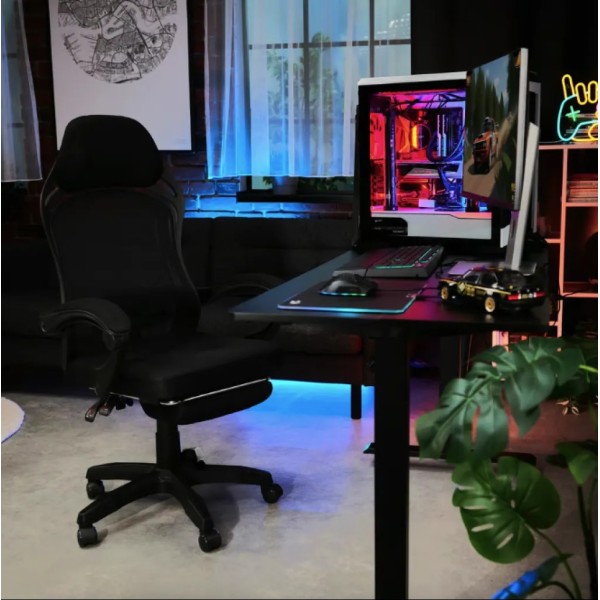 Геймерське крісло Di Volio Sporte чорне