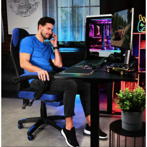 Геймерське крісло Di Volio Sporte синє