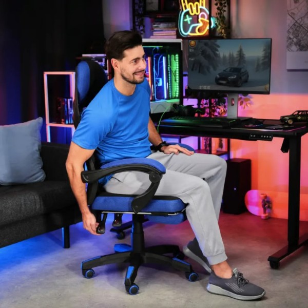 Геймерське крісло Di Volio Sporte синє