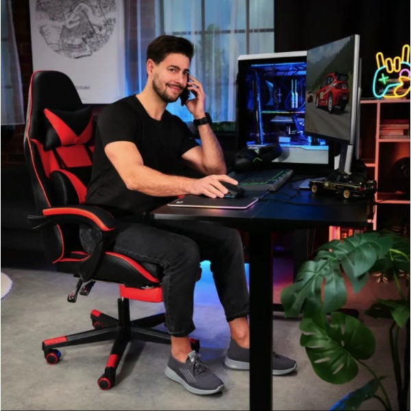 Геймерське крісло Di Volio Ragazo червоне