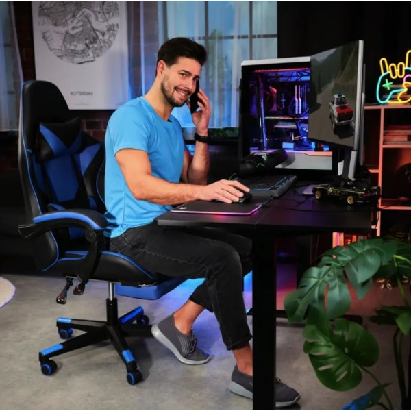 Геймерське крісло Di Volio Ragazo синє