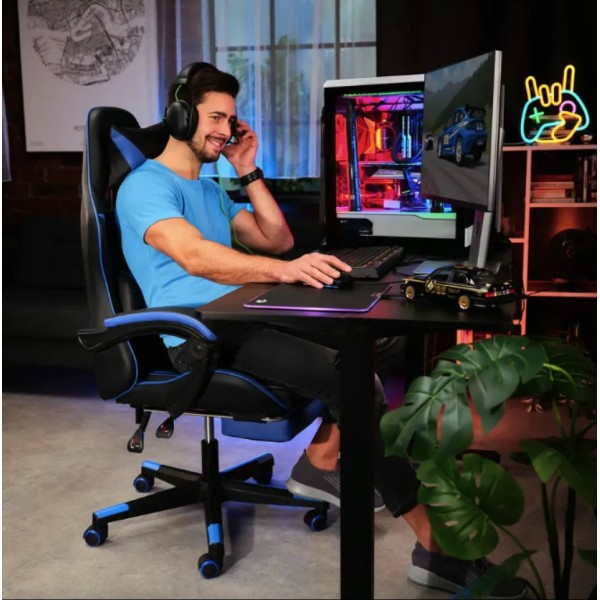 Геймерське крісло Di Volio Ragazo синє