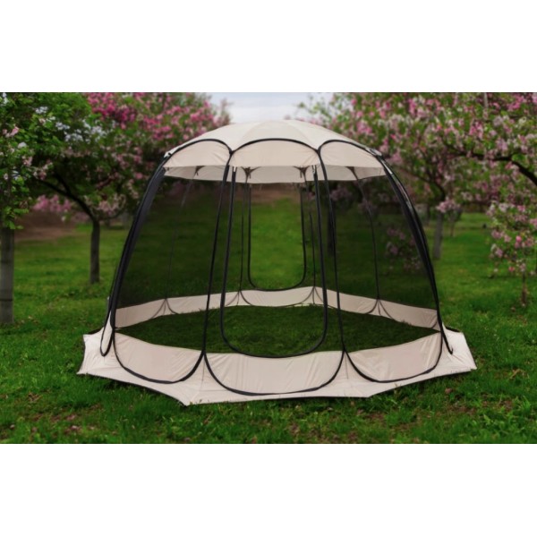 Садовий намет-павільйон Jumi Kibris складаний з москітною сіткою