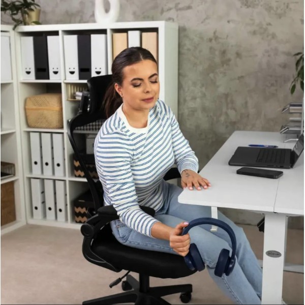 Комп'ютерний стіл з регульованою висотою Di Volio Amone білий