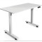 Комп'ютерний стіл з регульованою висотою Di Volio Amone білий