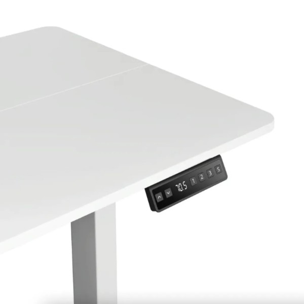 Комп'ютерний стіл з регульованою висотою Di Volio Amone білий