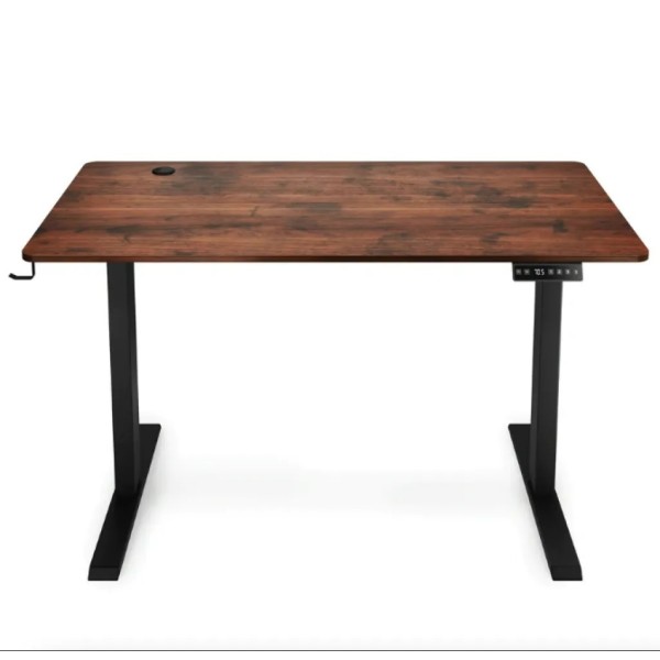 Комп'ютерний стіл з регульованою висотою Di Volio Amone коричневий