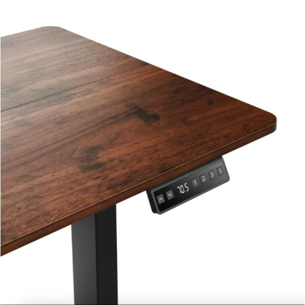 Комп'ютерний стіл з регульованою висотою Di Volio Amone коричневий