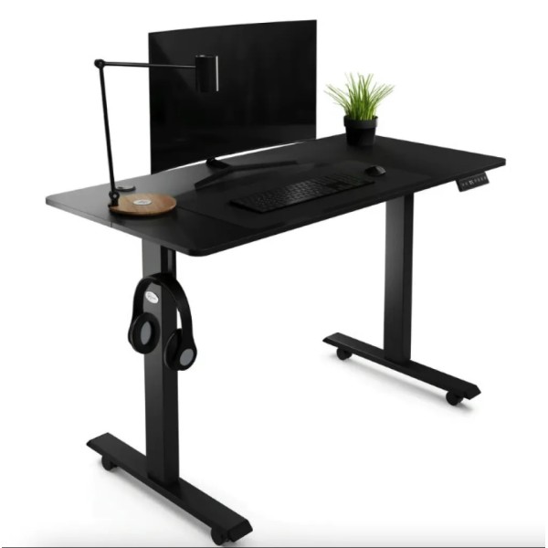 Комп'ютерний стіл з регульованою висотою Di Volio Amone чорний