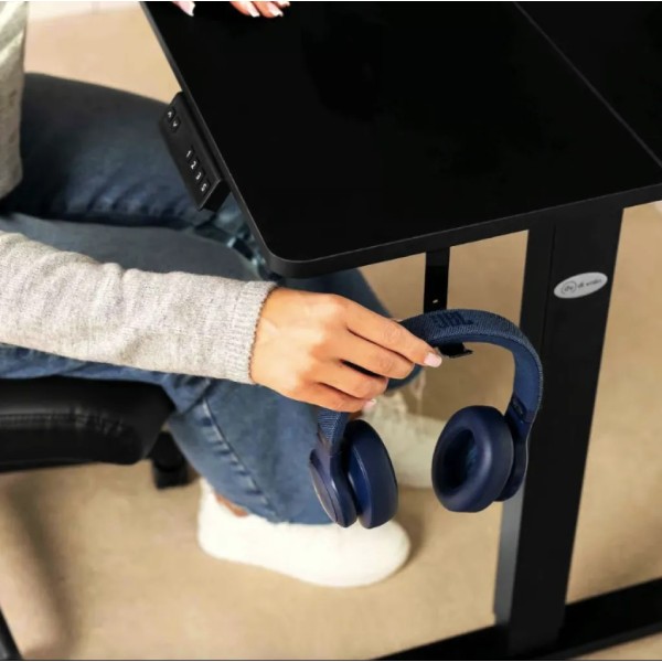 Комп'ютерний стіл з регульованою висотою Di Volio Amone чорний