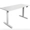 Комп'ютерний стіл з регульованою висотою Di Volio Biago білий