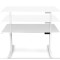 Комп'ютерний стіл з регульованою висотою Di Volio Biago білий