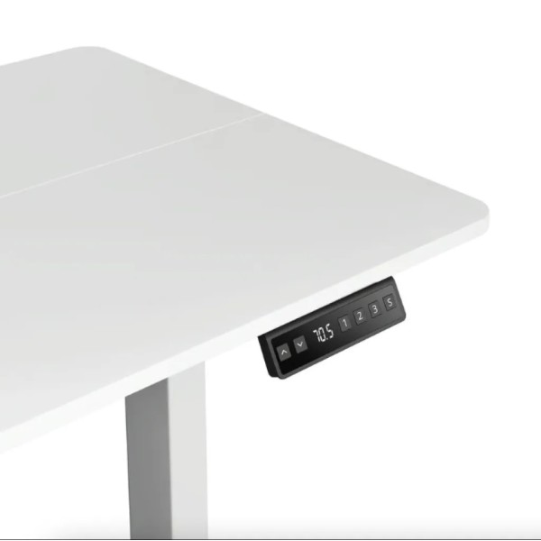 Комп'ютерний стіл з регульованою висотою Di Volio Biago білий