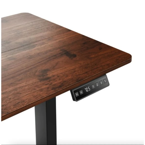 Комп'ютерний стіл з регульованою висотою Di Volio Biago коричневий