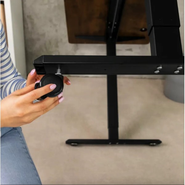 Комп'ютерний стіл з регульованою висотою Di Volio Biago чорний