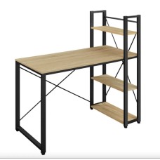 Комп'ютерний стіл Leobert Devoko з боковими полицями у стилі Loft натуральний
