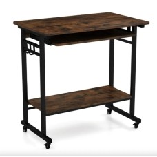 Комп'ютерний стіл Costway Otto з висувною підставкою для клавіатури