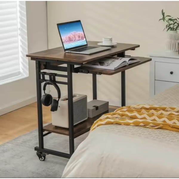 Комп'ютерний стіл Costway Otto з висувною підставкою для клавіатури