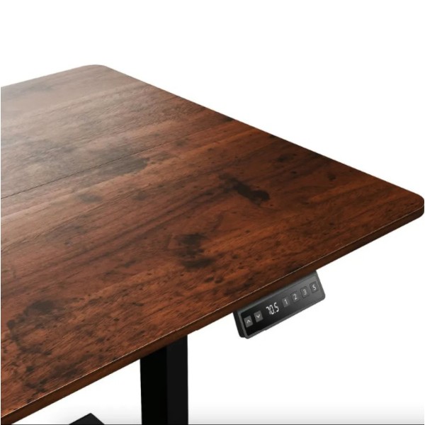 Комп'ютерний стіл з регульованою висотою Di Volio Rapalo коричневий