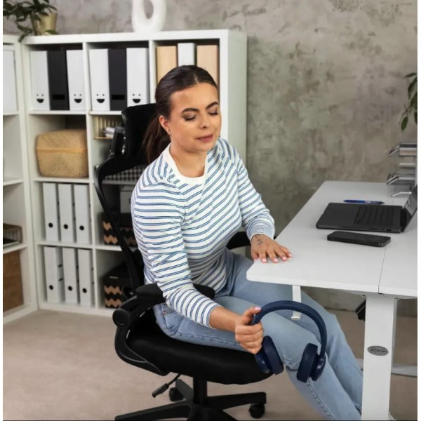 Комп'ютерний стіл з регульованою висотою Di Volio Rapalo білий