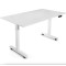 Комп'ютерний стіл з регульованою висотою Di Volio Rapalo білий