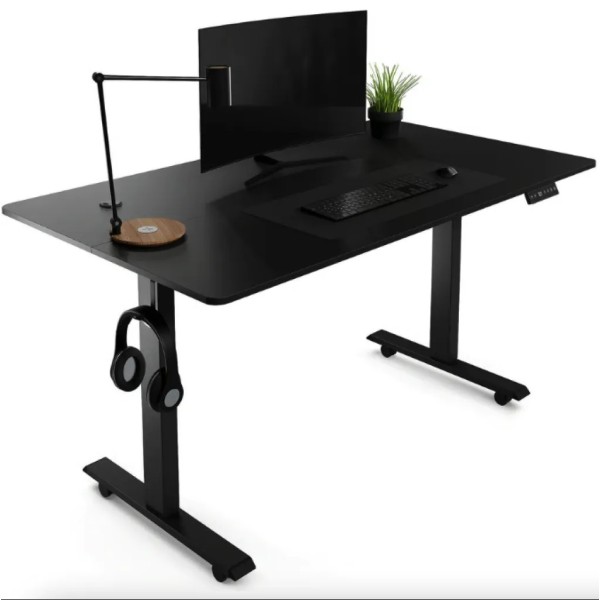 Комп'ютерний стіл з регульованою висотою Di Volio Rapalo чорний