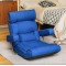 Крісло-диван Costway Mary підлогове з підлокітниками синє