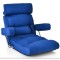 Крісло-диван Costway Mary підлогове з підлокітниками синє