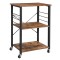 Стелаж Leobert Dash на колесах в стилі Loft коричневий