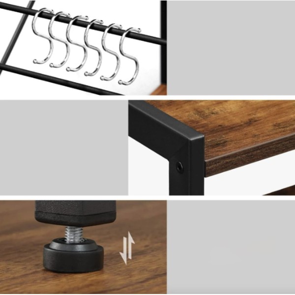 Стелаж Leobert Denny багатоярусний в стилі Loft