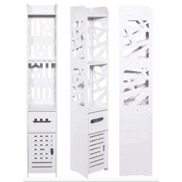 Пенал-шафа Leobert Cubic для ванни 120см підлогова