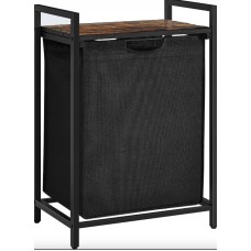 Кошик для білизни Leobert Napoli 65 л в стилі Loft чорний