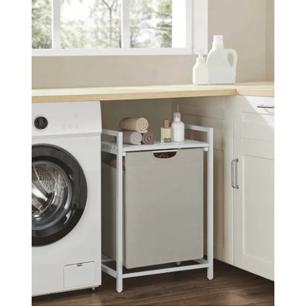 Кошик для білизни Leobert Napoli 65 л в стилі Loft білий