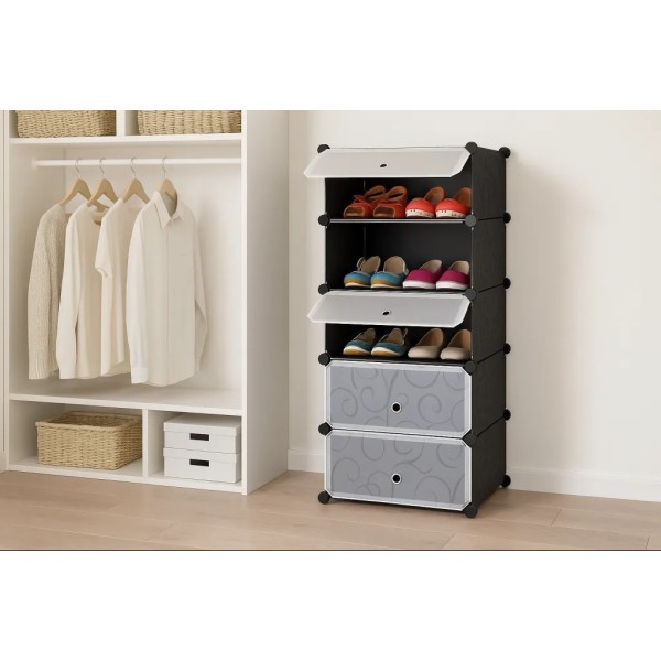 Тумба модульна для взуття Leobert Bingo 5 відділень