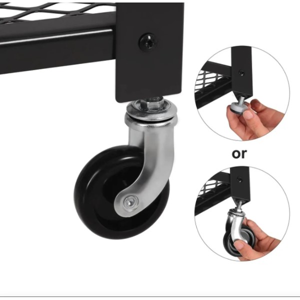 Стелаж Leobert Flash на колесах в стилі Loft