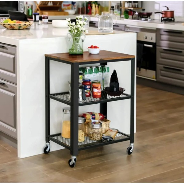 Стелаж Leobert Flash на колесах в стилі Loft