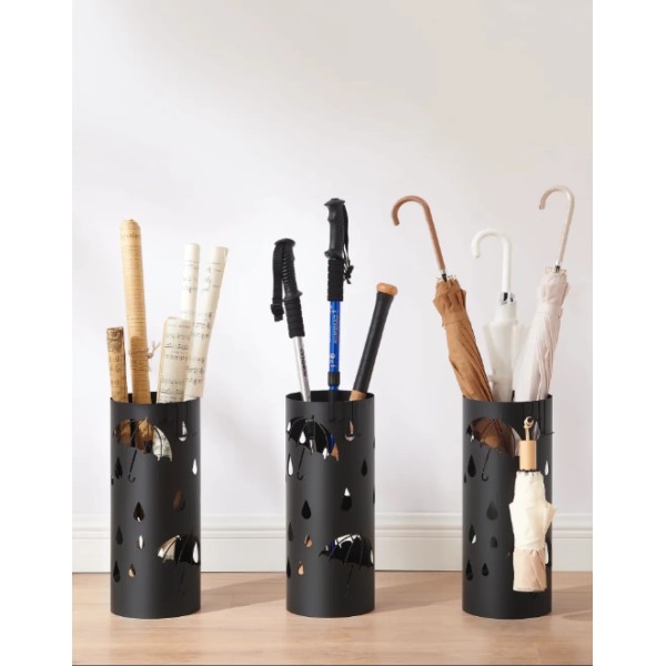 Підставка для парасольок Leobert Sakura кругла форма чорна