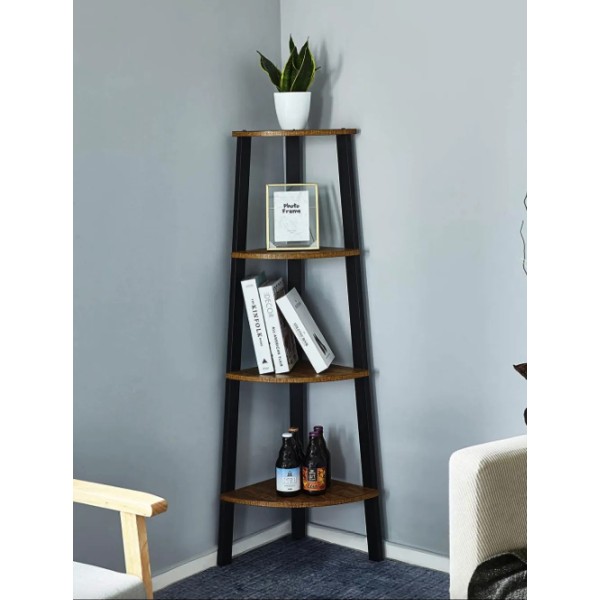 Етажерка Leobert Wooden кутова в стилі Loft