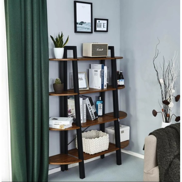 Етажерка Leobert Wooden кутова в стилі Loft